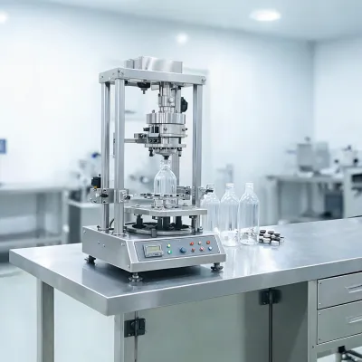 semi automatic capping machine
